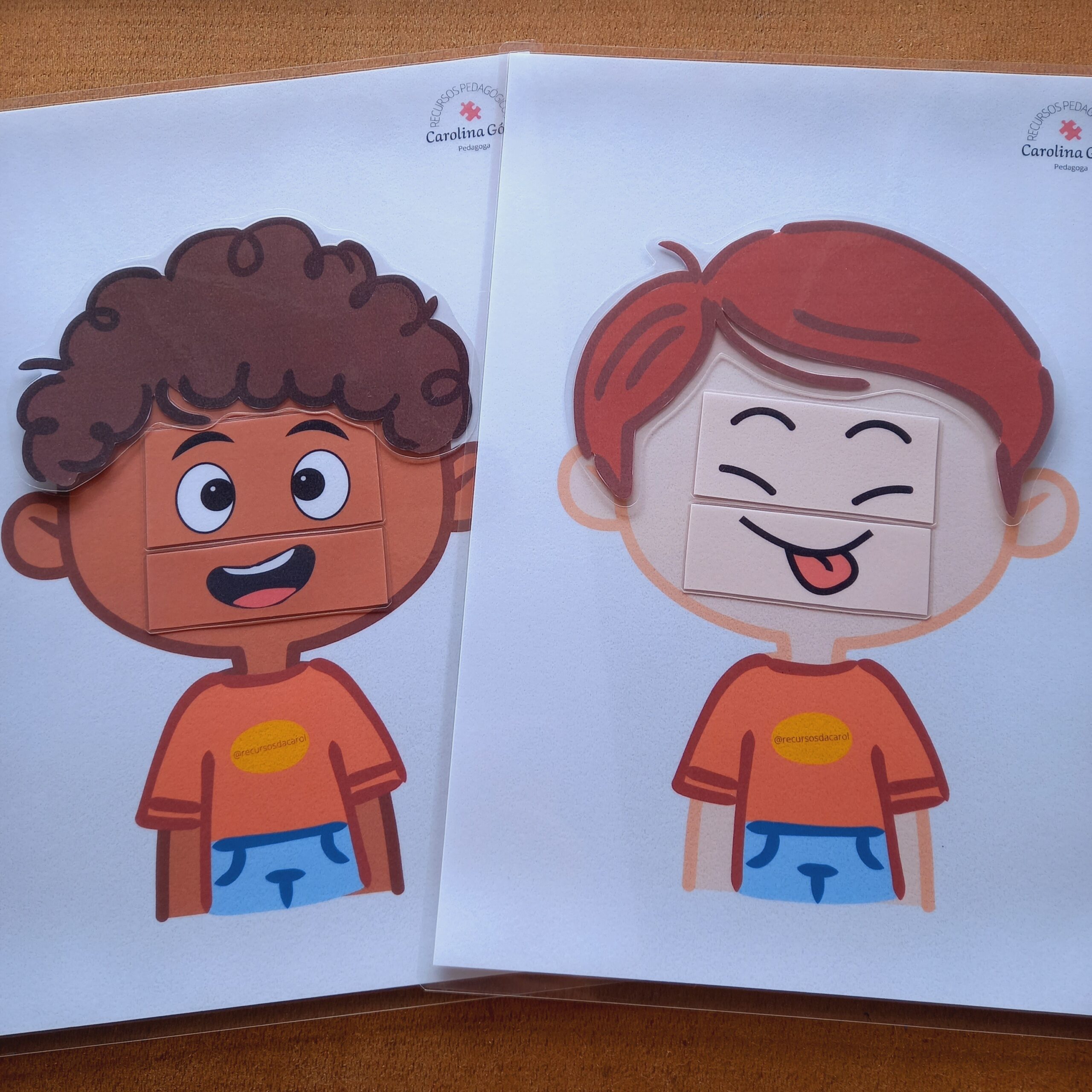 Kit Emoções e Expressões Faciais - Imagem 2