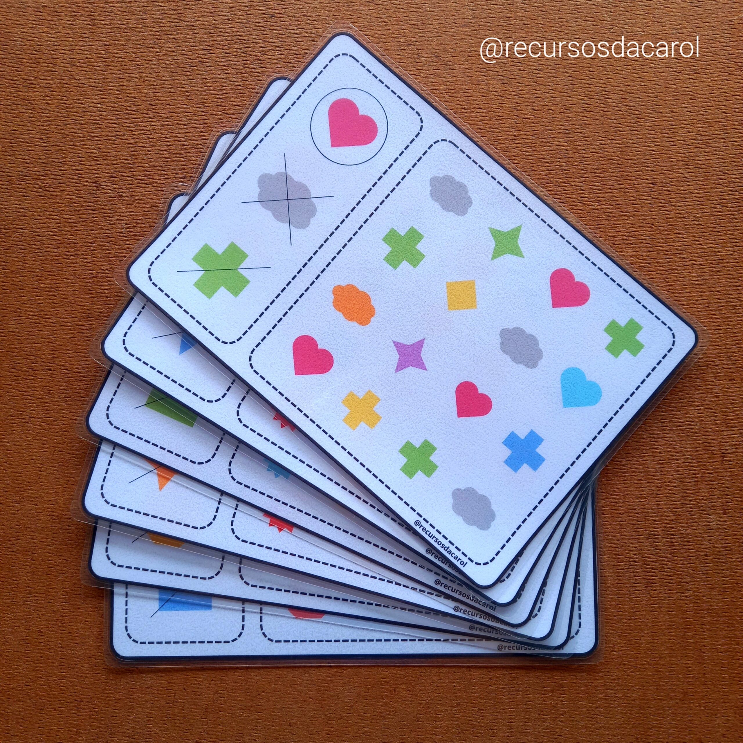 Fichas de Discriminação Visual e Motora