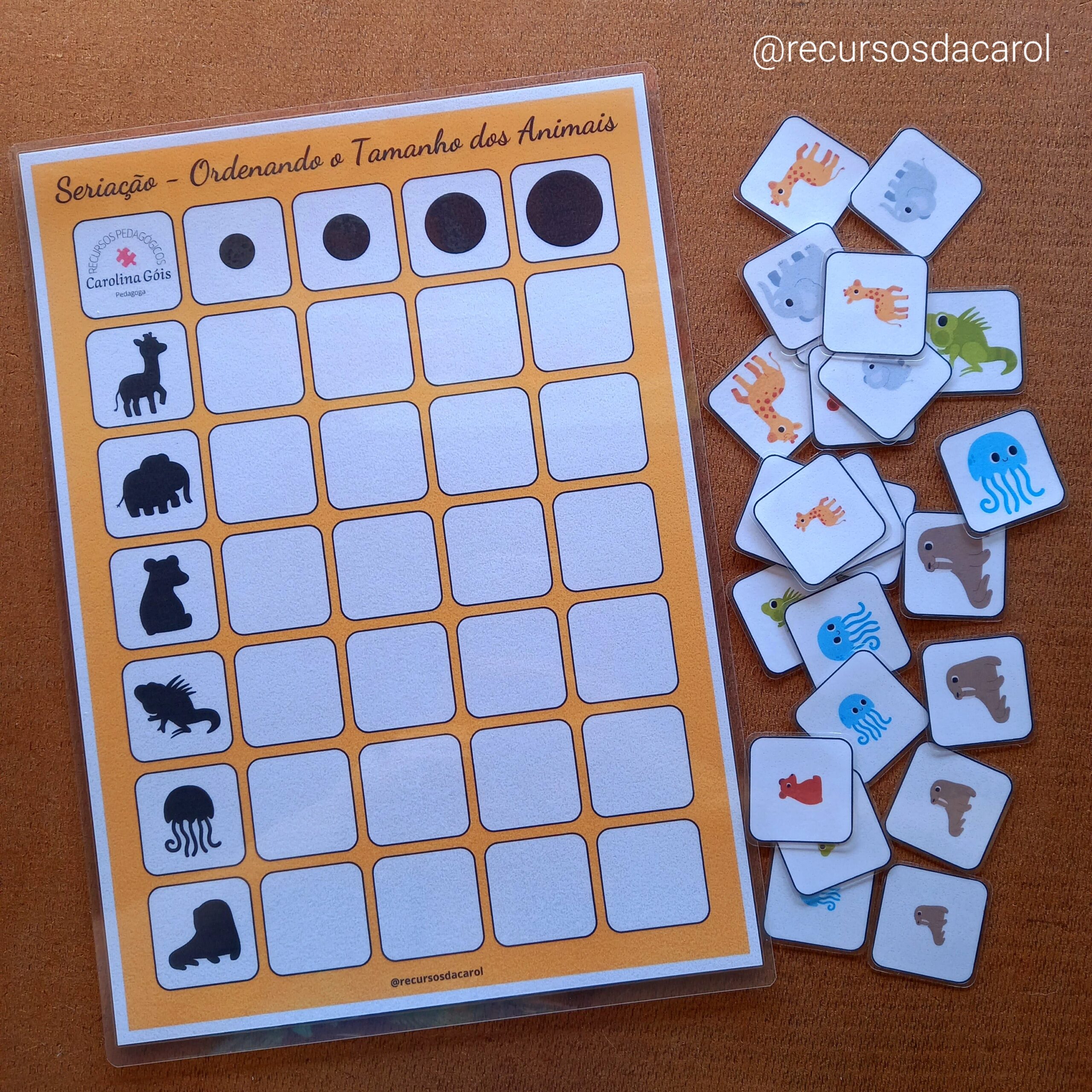 Ordenando o Tamanho dos Animais - Imagem 2