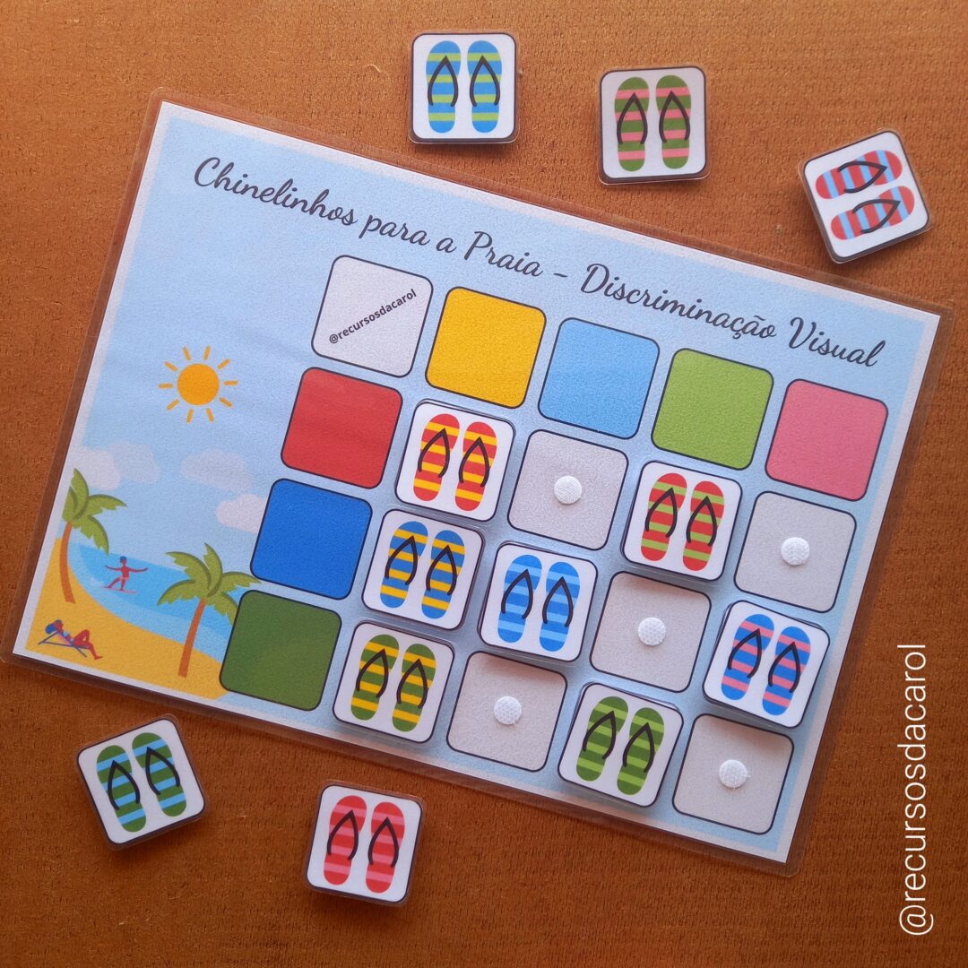 Chinelinhos para a Praia