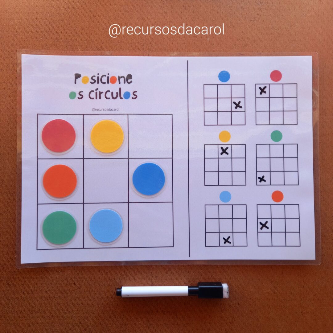 Posicione os Círculos