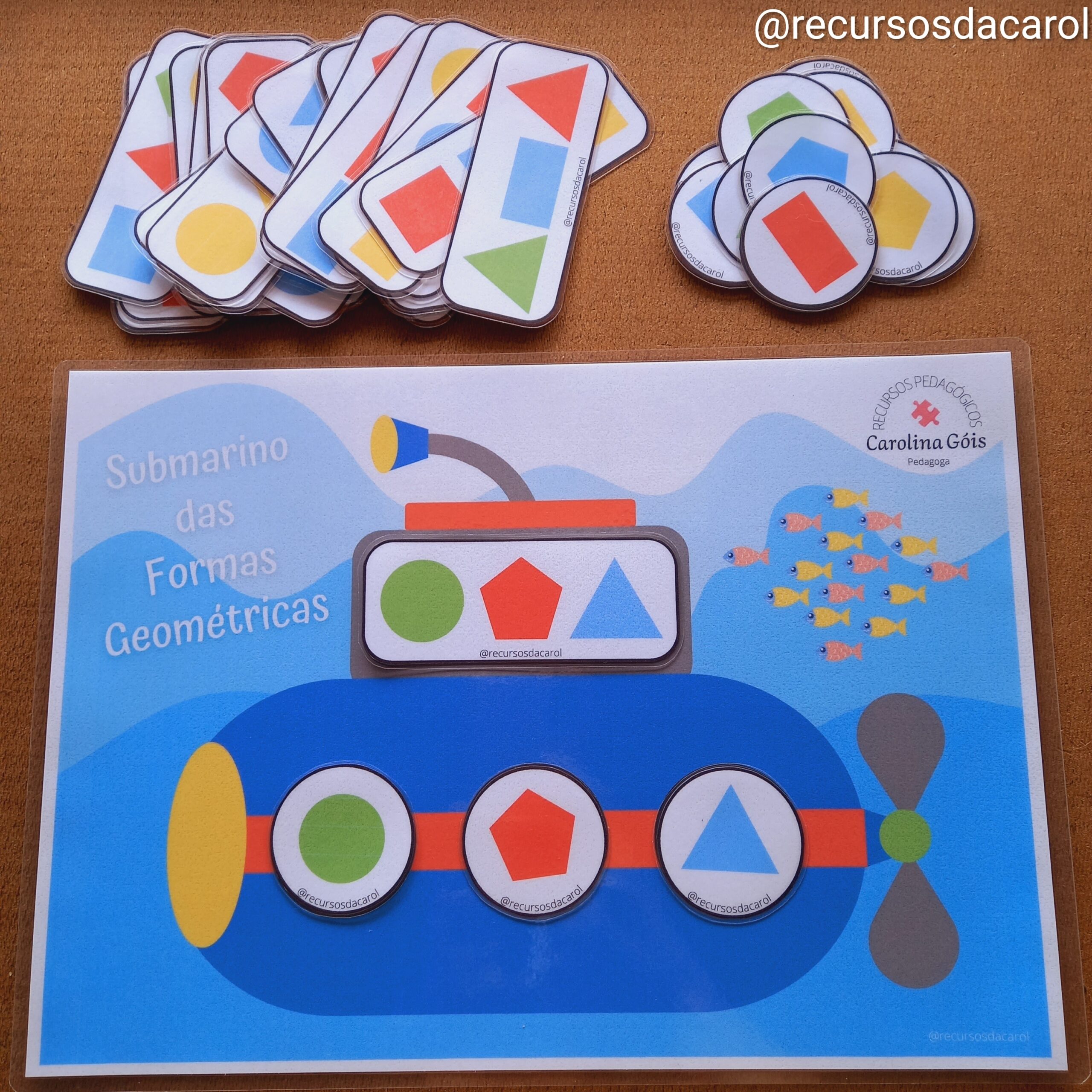 Submarino das Formas Geométricas