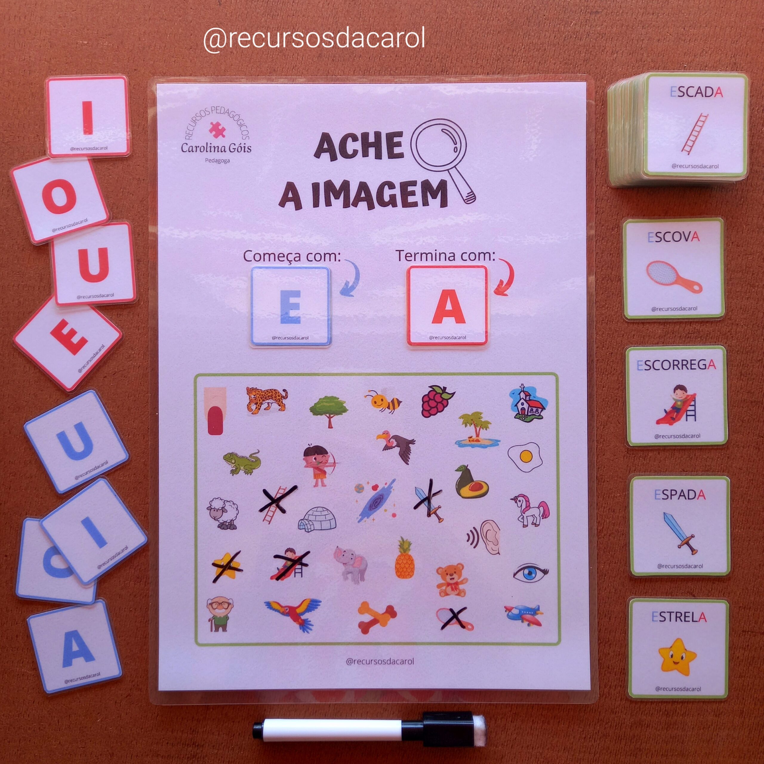 Kit Trabalhando as Vogais - Imagem 2